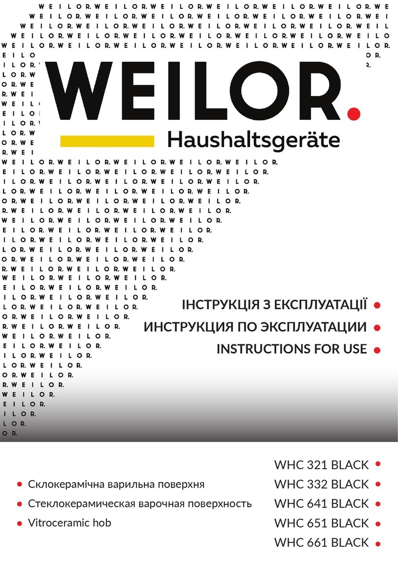 WEILOR WHC 321 BLACK Instructions for use