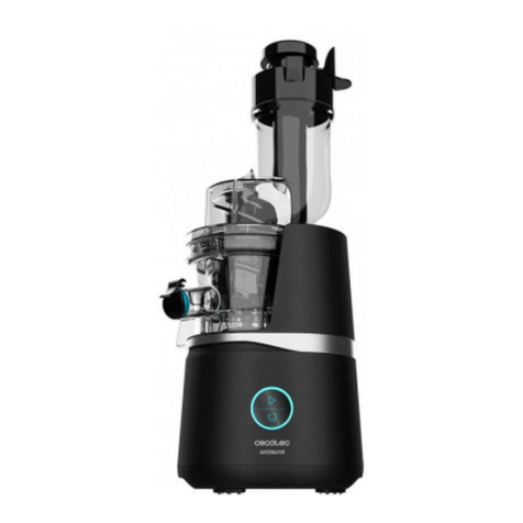 cecotec Juice&Live 3000 EasyClean instruction manual