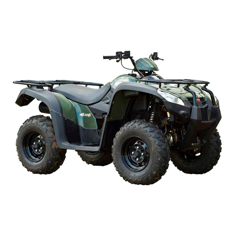 KYMCO MXU 500 IRS manual