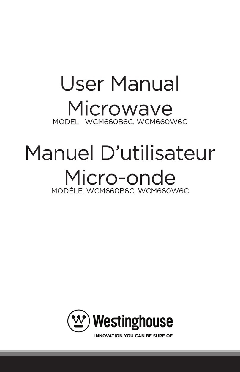 Westinghouse WCM660B6C User manual