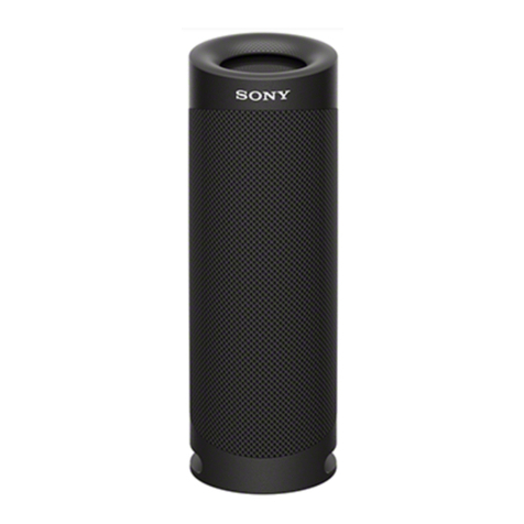 Sony SRSXB23CCE7 Reference guide