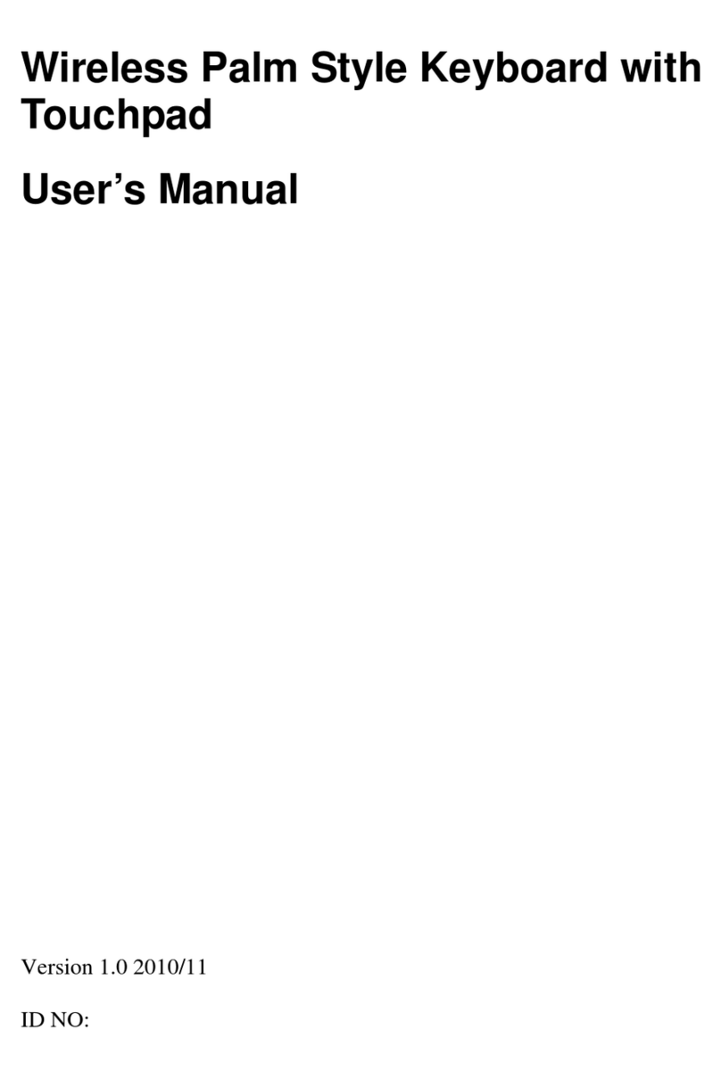 Ortek PKB-1720 user manual