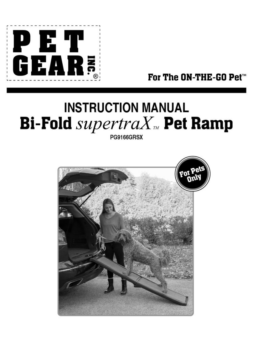 Pet Gear Bi-Fold supertraX PG9166GRSX User manual