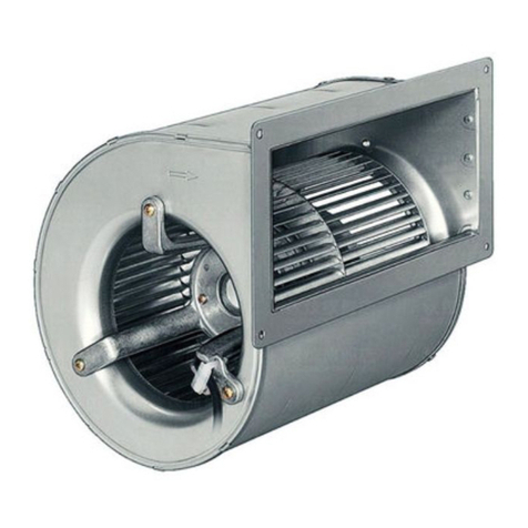 Ebmpapst D2E146-AP43-22 User manual