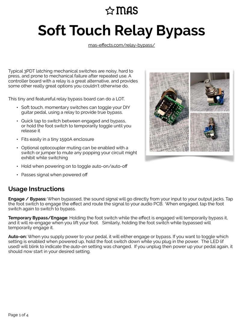 MAS Soft Touch Relay Bypass quick start guide