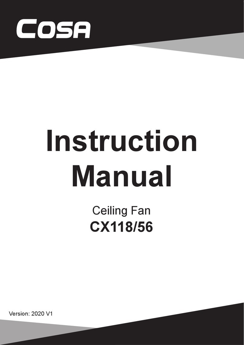 Cosa CX118/56 User manual