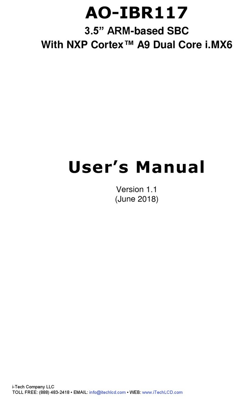 I-Tech AO-IBR117 user manual
