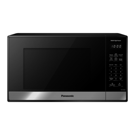 Panasonic NN-SG458S User manual