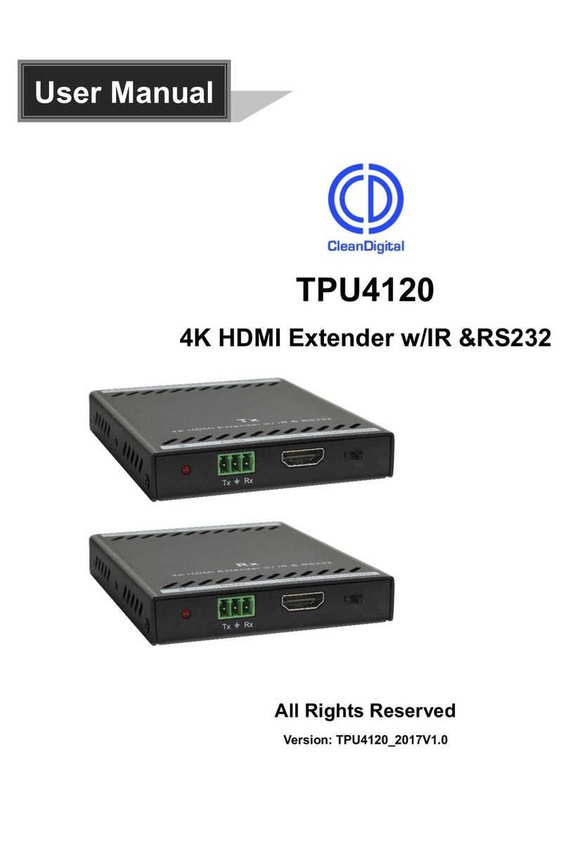Woxcon TPU4120 User manual