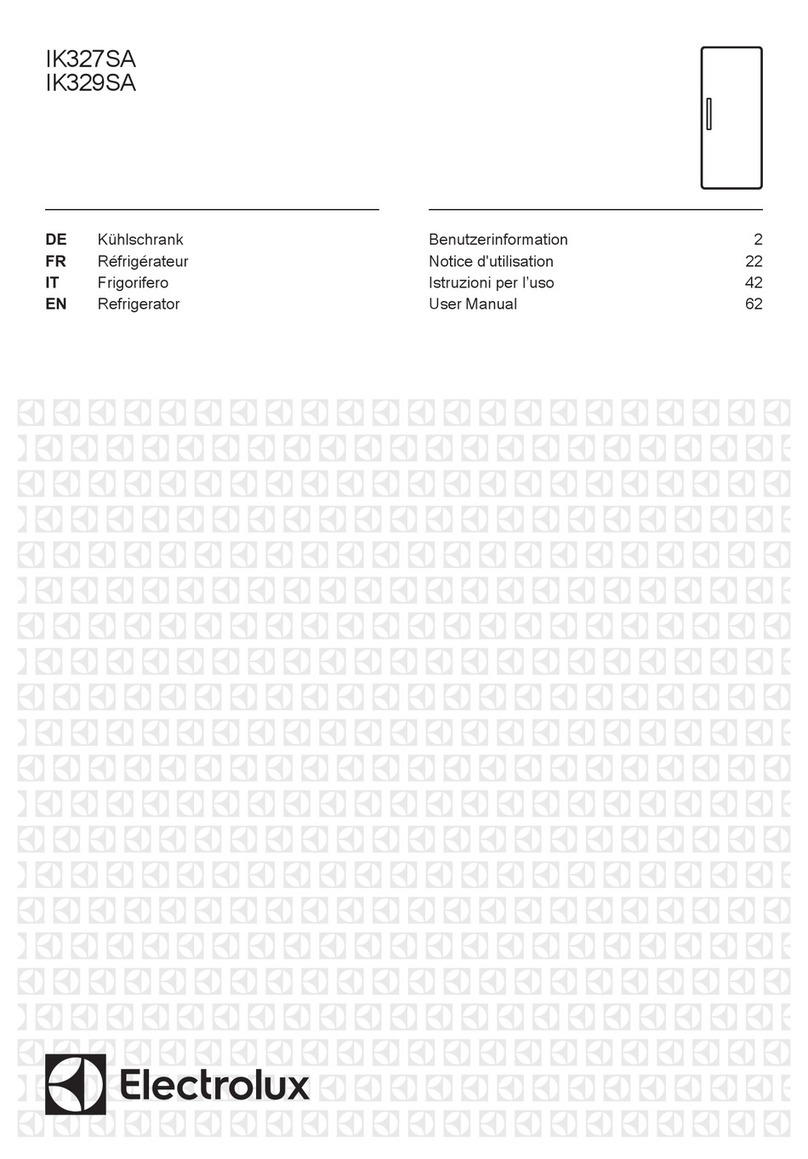 Electrolux IK327SA user manual