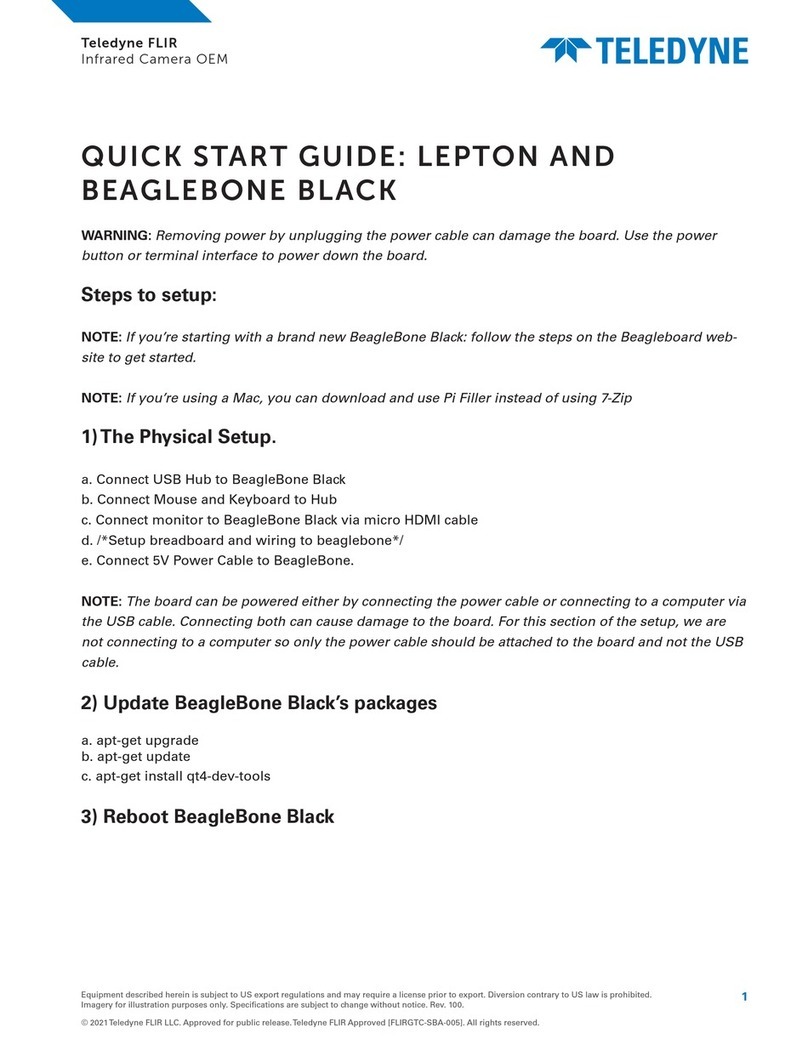 Teledyne FLIR Lepton quick start guide