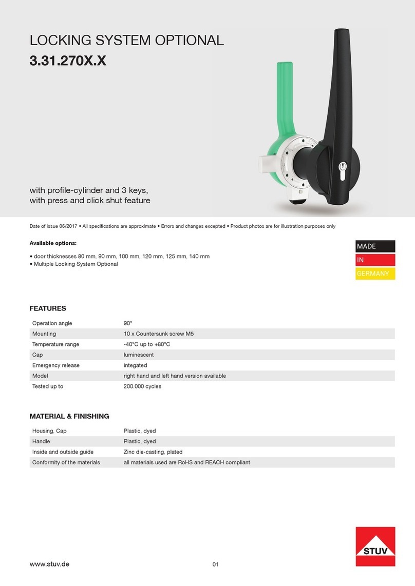 Stuv 3.31.270 Series User manual