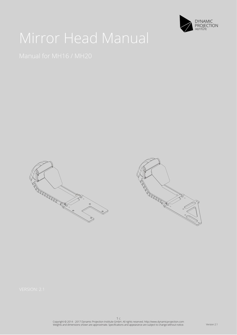 Dynamic Projection MH16 manual