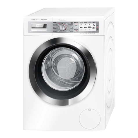 Bosch WAYH890ES Specification sheet
