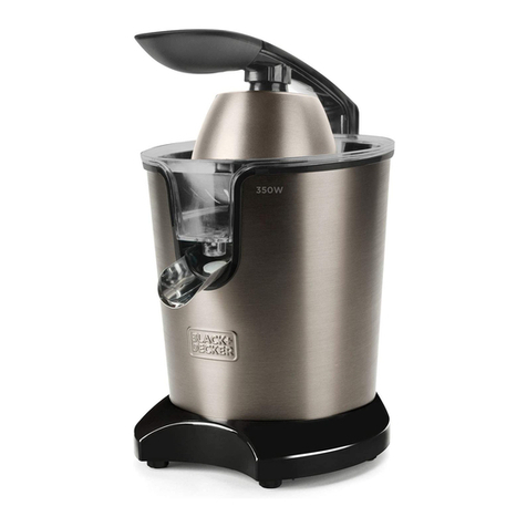 Black & Decker BXCJ350E User manual