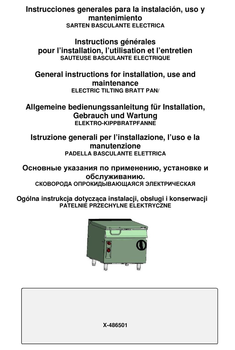 ASBER ETBP-700 General instruction for installation use and maintenance