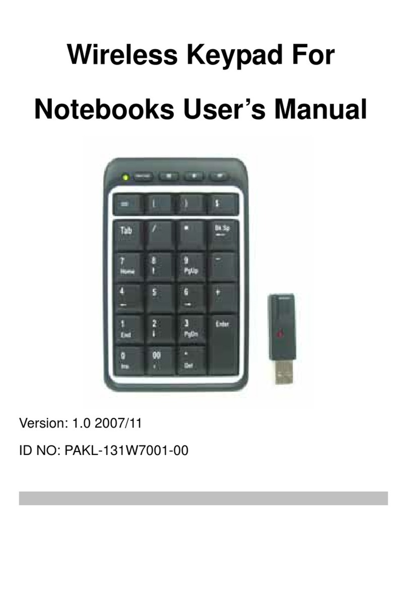 Ortek WKP-3270 user manual
