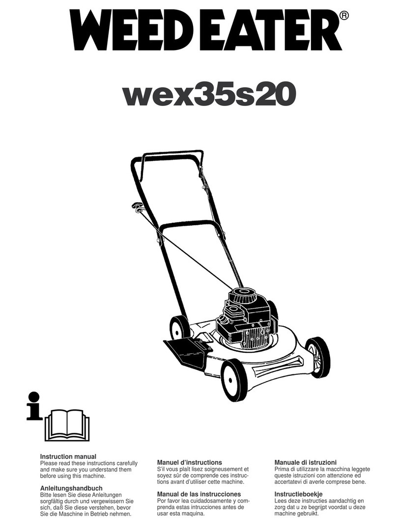 Weed Eater wex35s20 User manual