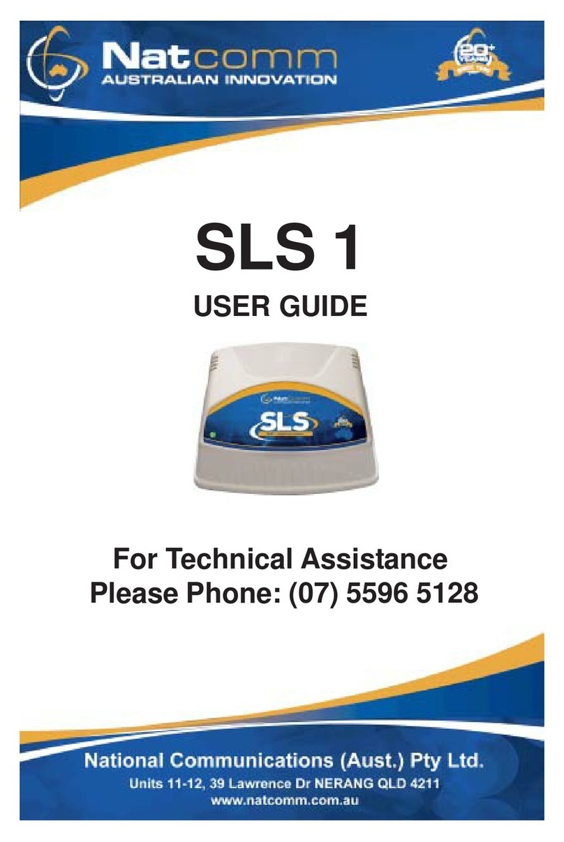 NatComm SLS 1 user guide