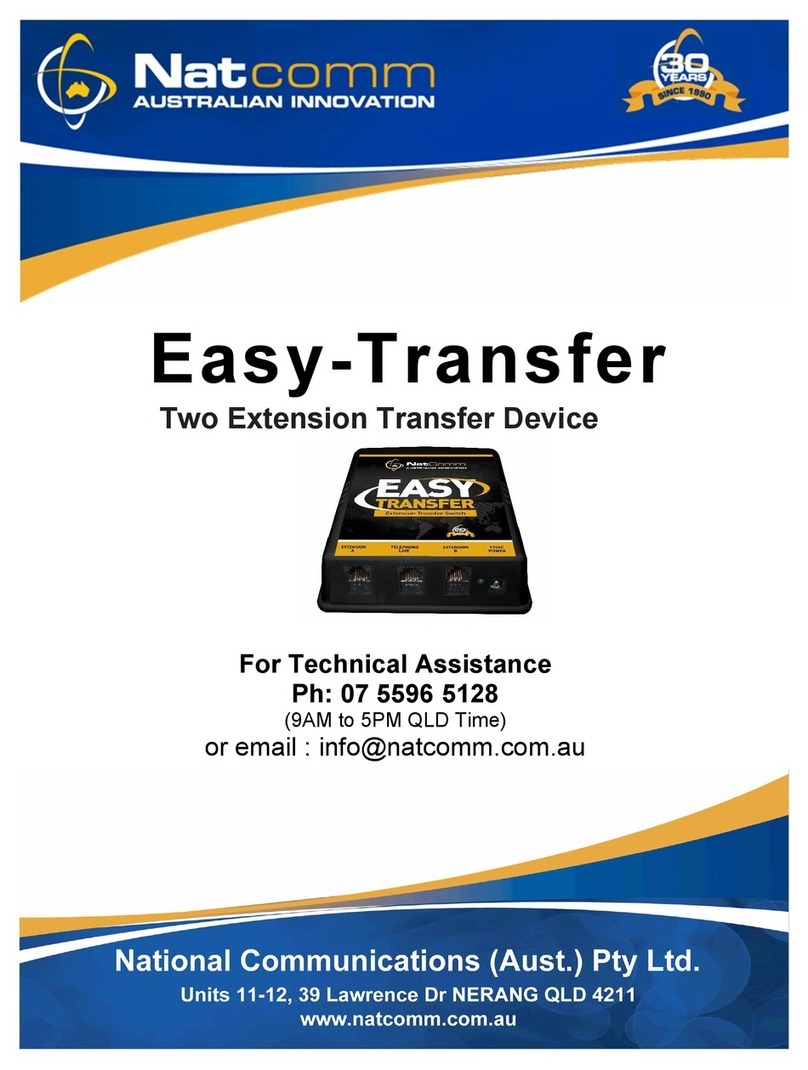 NatComm EASY-TRANSFER user guide