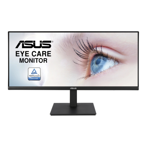 Asus VP349CGL Series User manual Asus VP349CGL Series User manual