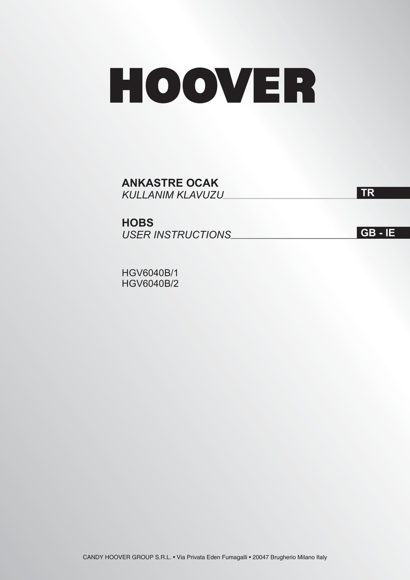 Hoover HGV6040B/1 User instructions