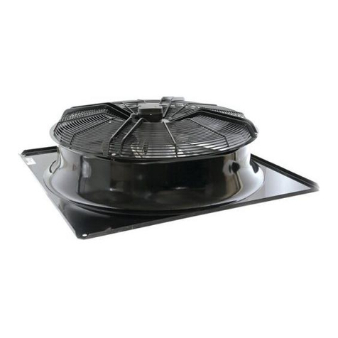 Ebmpapst W6D800-KG13-01 User manual