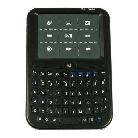 Ortek PKB-1800 user manual