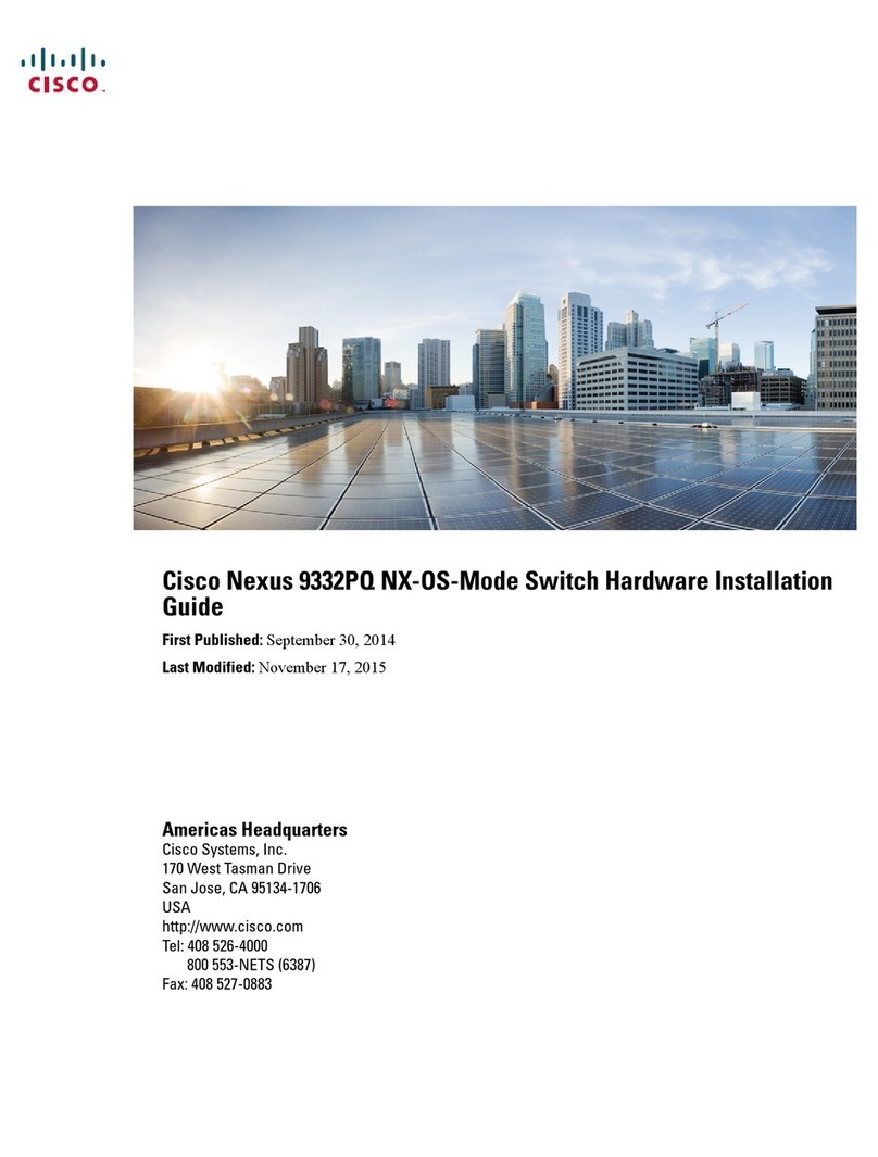 Cisco Nexus 9332PQ Manual