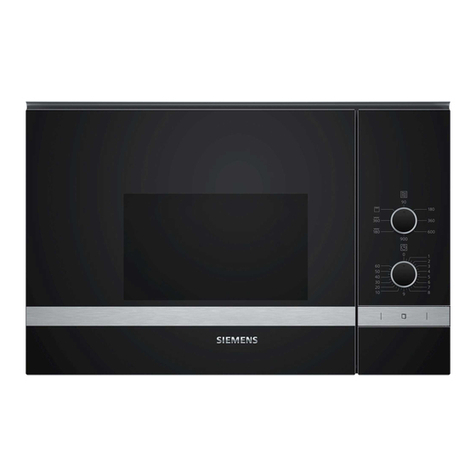 Siemens BE550LMR0 User manual and installation instructions