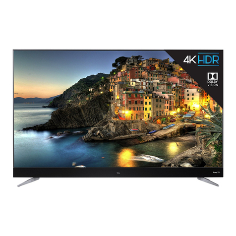 TCL Roku TV C807 User manual