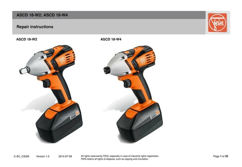 Fein ASCD 18-W2 Setup guide