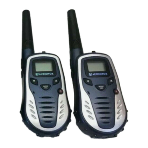 Audiovox GMRS602 User manual