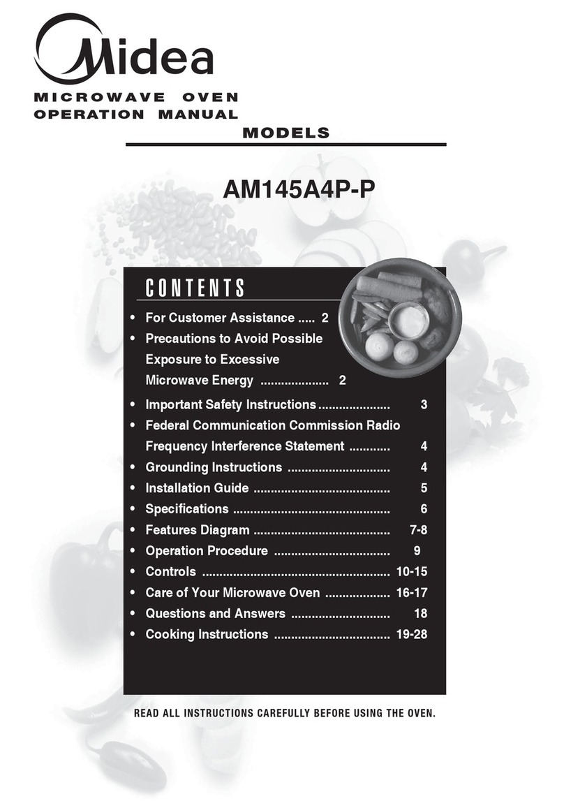 Midea AM145A4P-P User manual Midea AM145A4P-P User manual