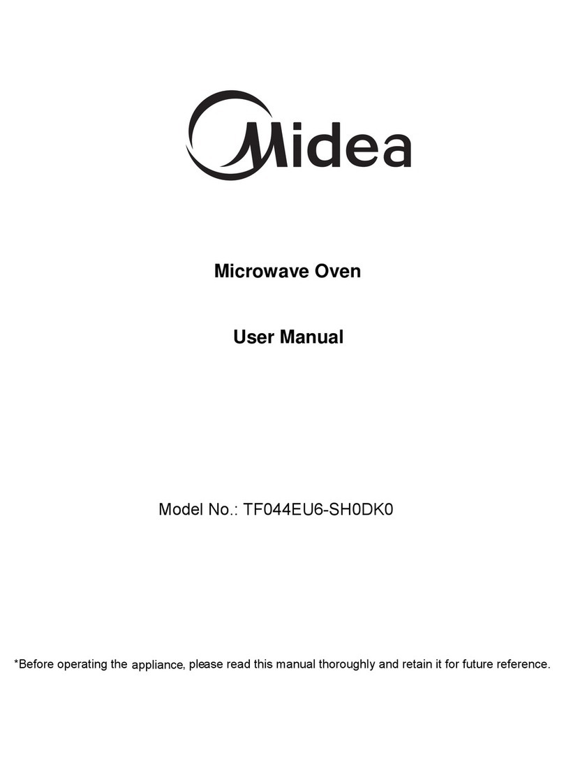 Midea TF044EU6-SH0DK0 user manual