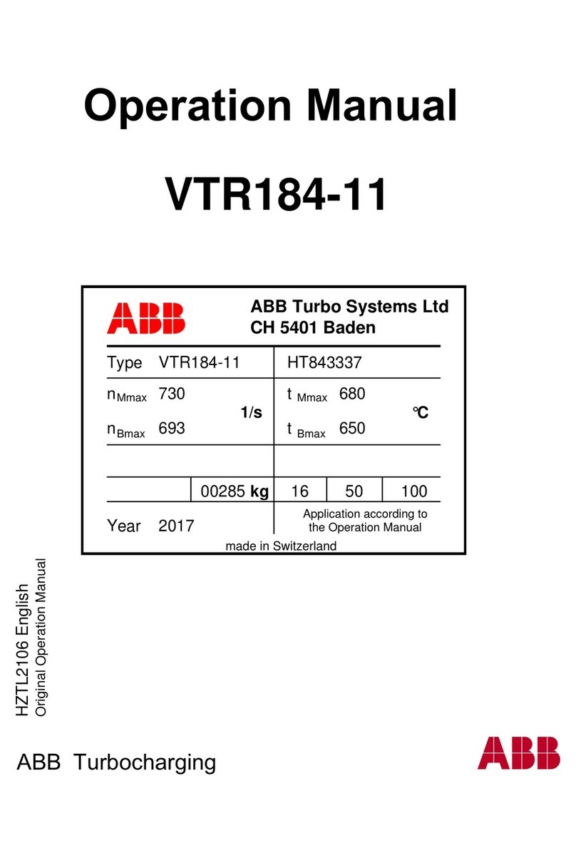 ABB HT843337 User manual