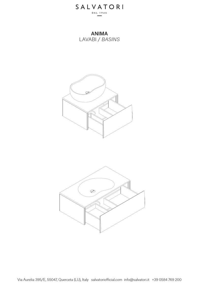 Salvatori ANIMA BASIN manual Salvatori ANIMA BASIN manual
