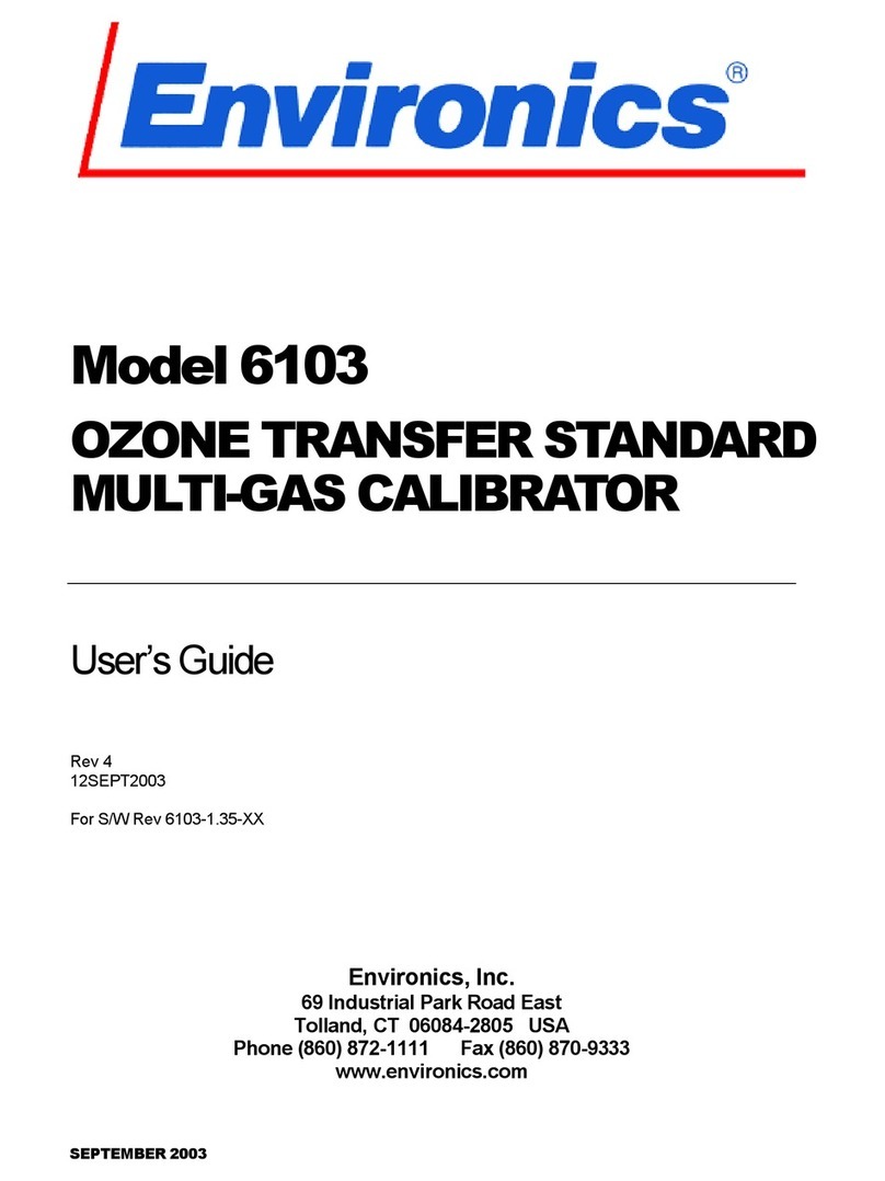Environics 6103 user guide