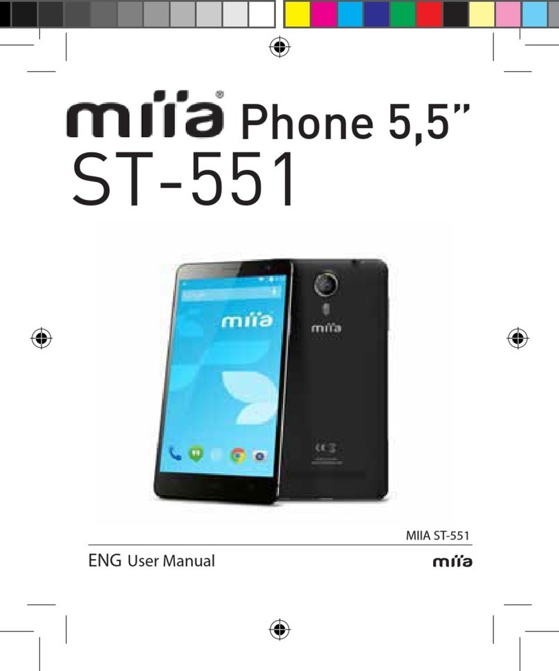Miia ST-551 User manual