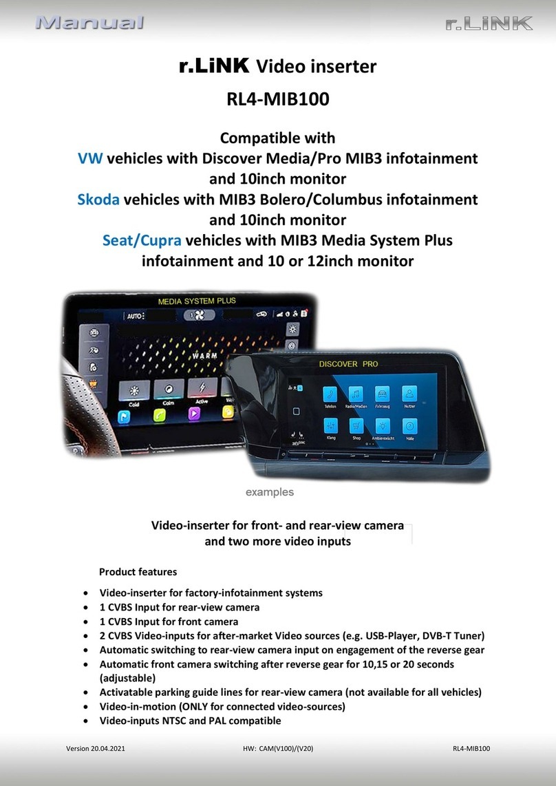 NavLinkz r.LiNK RL4-MIB100 User manual