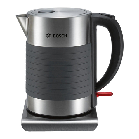 Bosch TWK7S05 instruction manual