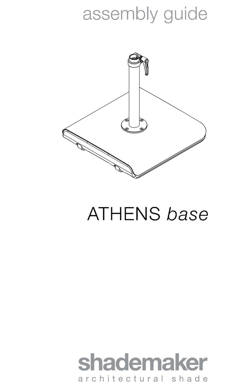 Shademaker Athens Base Assembly guide