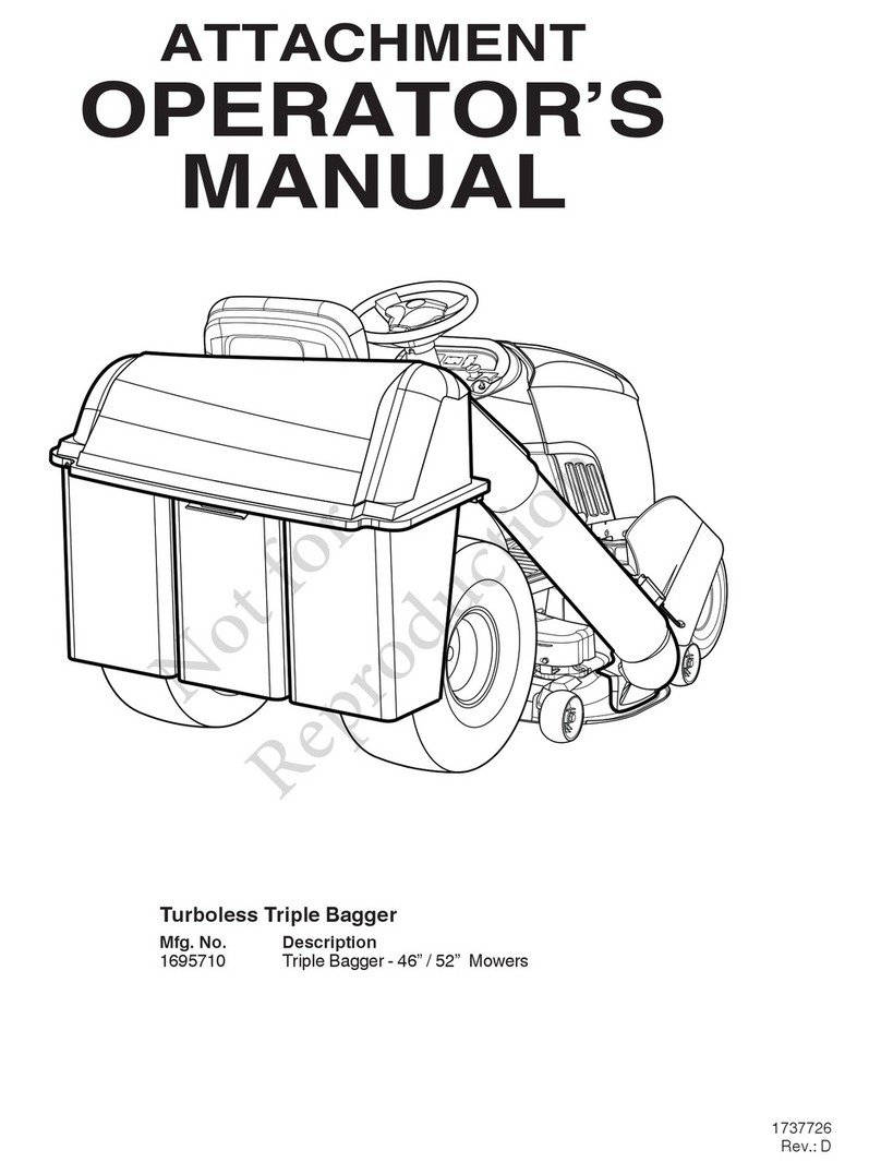 Briggs & Stratton 1695710 Attachment Operator's Manual Briggs & Stratton 1695710 Attachment Operator's Manual