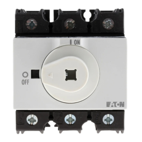 Eaton P3-/XM Instruction leaflet