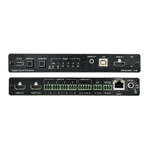 Kramer DSP-62-UC user manual