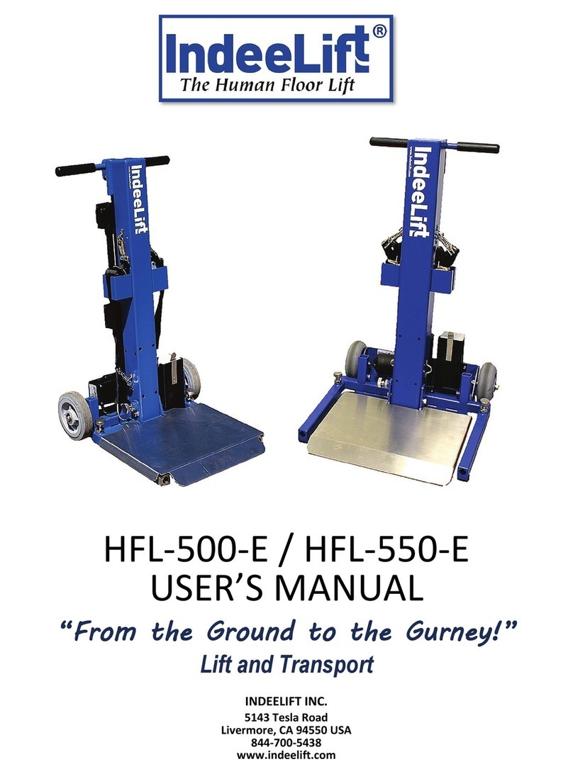 IndeeLift HFL-500-E user manual