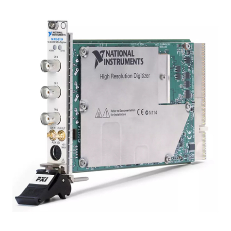 National Instruments NI PXI-5124 User manual National Instruments NI PXI-5124 User manual