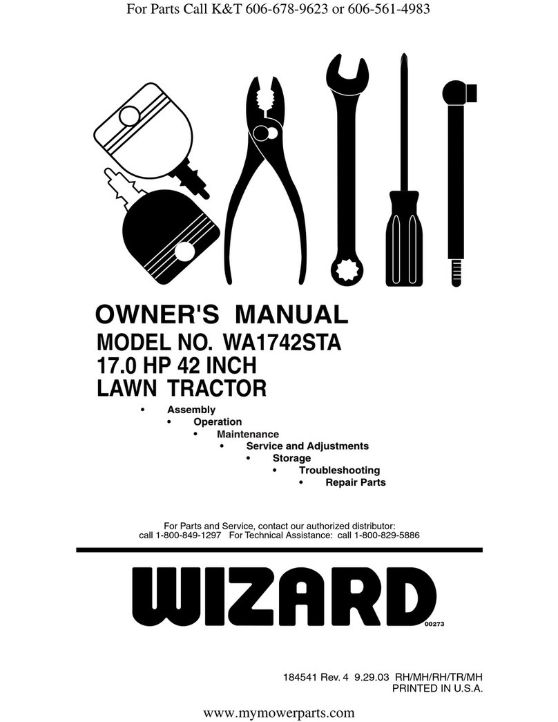 Wizard WA1742STA owner's manual