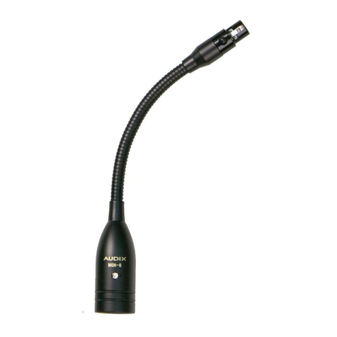 Audix MGN Series User manual Audix MGN Series User manual