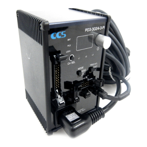 CCS PD3-3024-3-PI Instruction guide